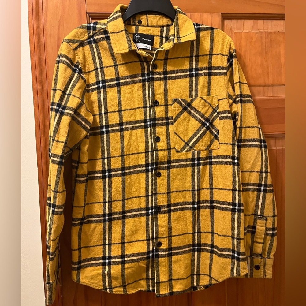 Men’s Original Use plaid shacket size small